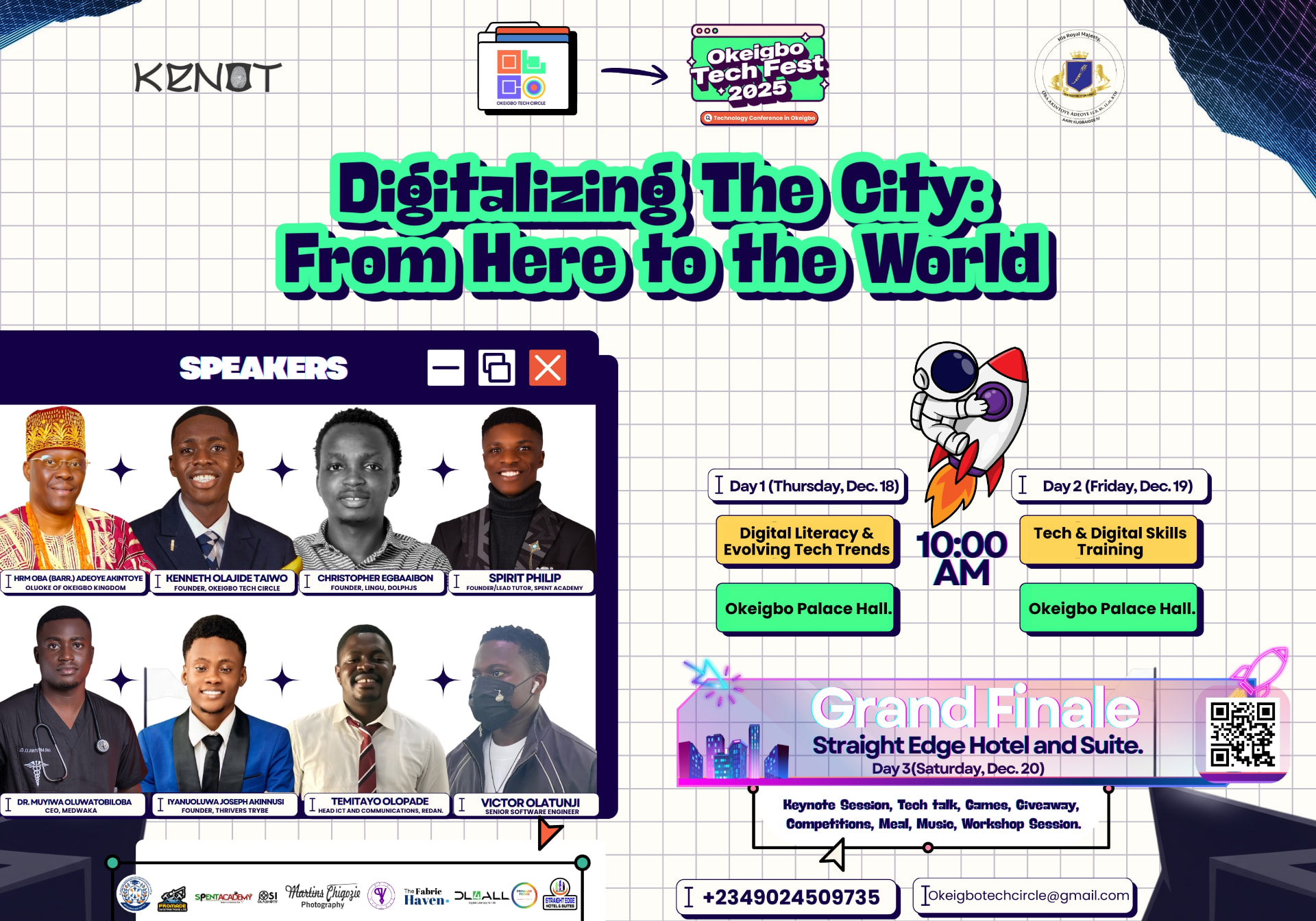 Okeigbo Tech Fest 2025 flyer